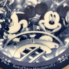 未使用　ディズニー　イヤープレート２枚セットの画像