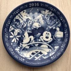 未使用　ディズニー　イヤープレート２枚セットの画像