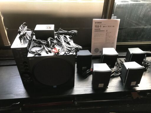 YAMAHA TSS-1 ホームシアターサラウンドシステム (＋CREATIVEサテライトスピーカー5 )