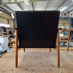 カリモク６０　Ｋチェア　１シーター　スタンダードブラック　【愛品倶楽部柏店】の画像