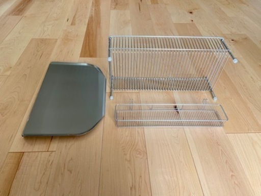 ラバーゼ　スリム　水切りカゴ