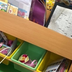 本棚とおもちゃ入れ　詳細お読みください。の画像