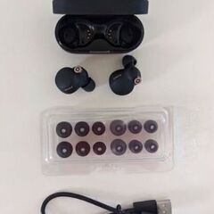 15時まで 美品 SONY ワイヤレスイヤホン WF-1000X...