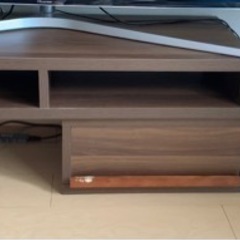 【無料】木製テレビ台　引き出し付き