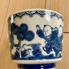 レトロ　茶碗蒸し用食器　蒸し碗の画像