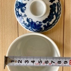 レトロ　茶碗蒸し用食器　蒸し碗の画像