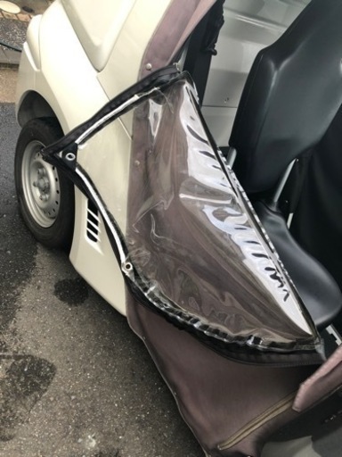 トヨタ　コムス　年式 H30年式  型式 ZAD-TAK30   色 パールホワイト／グリーン ディスクブレーキ ドライブレコーダー(後方カメラ付き）