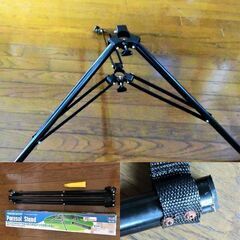 ビーチパラソルとスタンド2点セットの画像