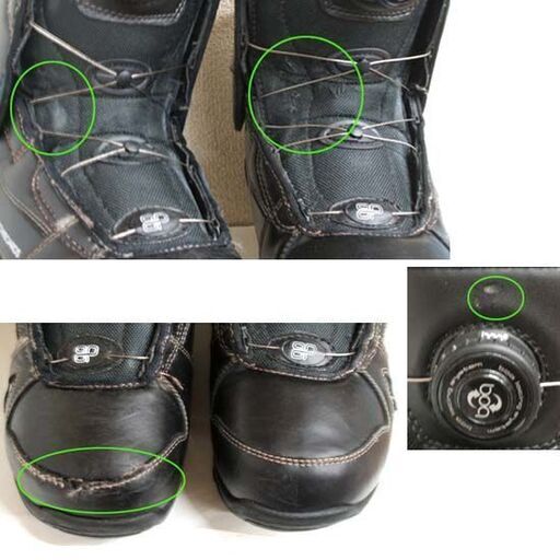 25.0cm ブラックプロ ボア スノーボード ソフトブーツ ブラック 黒 BLACK PRO boa ☆ PayPay(ペイペイ)決済可能 ☆ 札幌市 豊平区 平岸