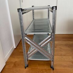 【METALSISTEM】メタルシステム スチールシェルフ 幅97.7x高さ65.3x奥行32.0(cm)の画像