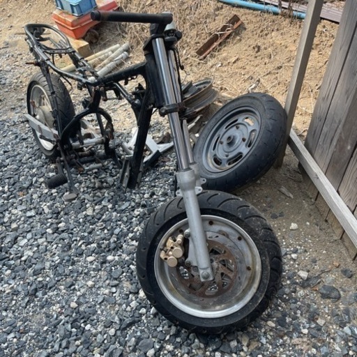 中華エイプ100部品取り車　ジャンクお話中