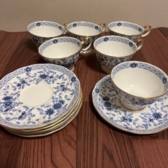 NARUMIカップandソーサー　6脚セット