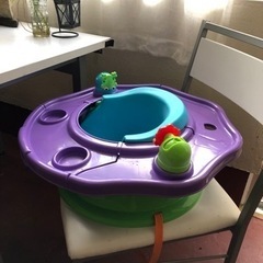 💚💜ベルトで固定可能🐣海外製ベビーチェアー💜💚
