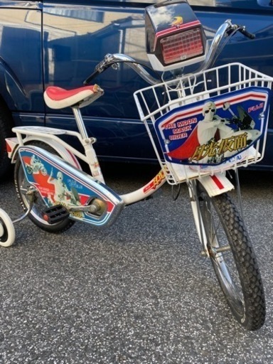 激レア 昭和レトロ  月光仮面 自転車 未走行