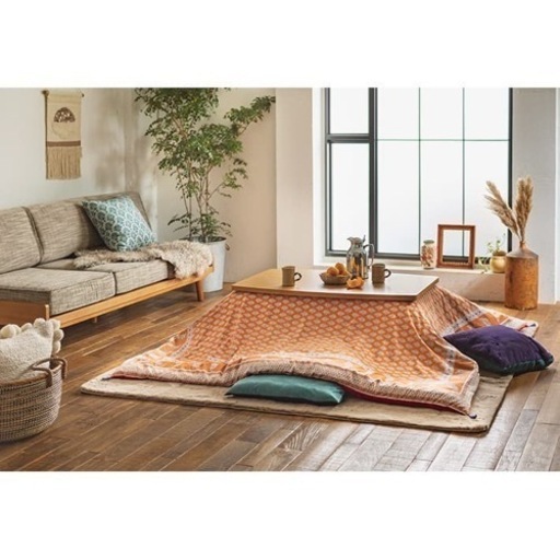 【unico】コタツテーブル＋コタツ布団(TORNI)