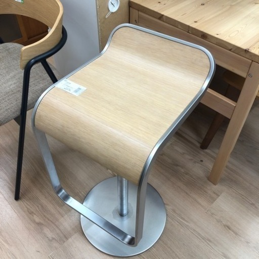 Lapalma  カウンターチェア  レムシリーズ  ナチュラル  【トレファク上福岡】