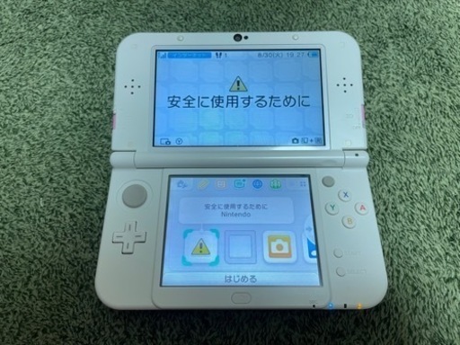 New ニンテンドー 3DS LL ピンクXホワイト