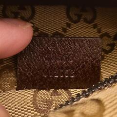 【決まりました】　GUCCI　ウエストポーチ　ウエストバック　中古の画像