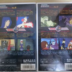 中古ＶＨＳ　銀河鉄道９９９　Vol.1～6　６本　ベストセレクション　レンタル品の画像