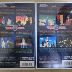 中古ＶＨＳ　銀河鉄道９９９　Vol.1～6　６本　ベストセレクション　レンタル品の画像