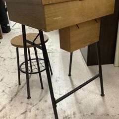 journal standard ジャーナルスタンダード ドレッサーデスク 木目BR チェア付【ユーズドユーズ名古屋天白店】 J2063の画像