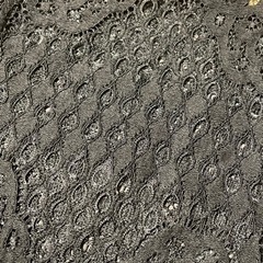 ZARA レース ブラウス  黒 透け感の画像