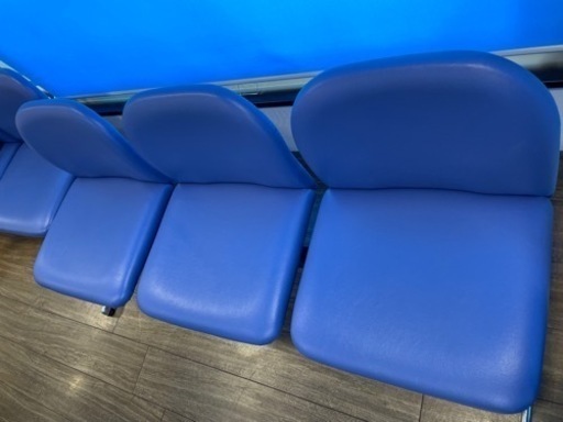 値下げ中！　ロビーチェア　待合椅子　３連椅子