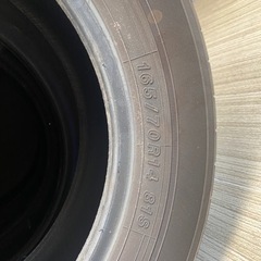 タイヤ165/70R14 4本セット　取り引き予定中