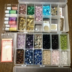 レジンアート　ハンドメイド　オルゴナイト　材料