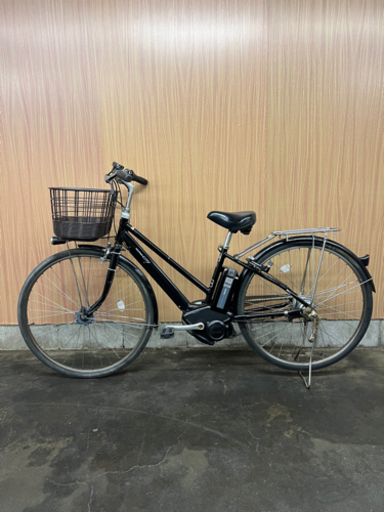 格安‼️ 電動自転車 YAMAHA パスシティSリチウム 黒 27インチ 新品バッテリー8.9Ah付き❗️