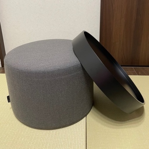 アクタス　DRUMSPOUF ドラムスパフ　サイドテーブル　ブラックグレー　美品