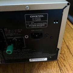 オンキョー　onkyo avアンプ　TX-SA605　ゴールドの画像