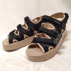 美品✨SUICOKE emmi コラボ 別注　厚底ストラップサン...