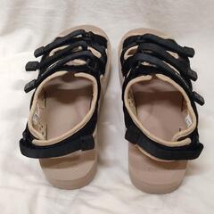 美品✨SUICOKE emmi コラボ 別注　厚底ストラップサンダル　23cmの画像