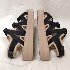 美品✨SUICOKE emmi コラボ 別注　厚底ストラップサンダル　23cmの画像