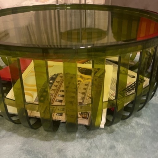Kartell パニエ　グリーン　
