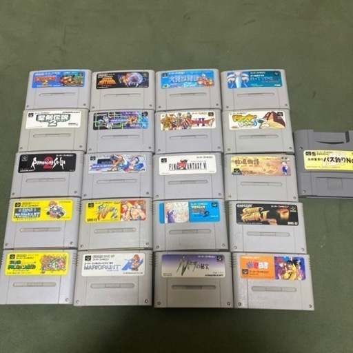 スーパーファミコンのソフト売ります