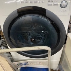 SHARP ES-S7D-WL ドラム洗濯機