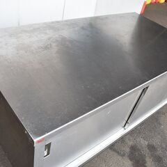 【ヤ取終了3/5】≪y371≫マルゼン ステンレス キャビネット作業台 BH-189W 業務用/厨房/店舗/飲食店 40827-02の画像