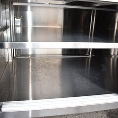 【ヤ取終了3/5】≪y371≫マルゼン ステンレス キャビネット作業台 BH-189W 業務用/厨房/店舗/飲食店 40827-02の画像