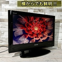 【すぐ見れる‼️】TOSHIBA REGZA 液晶テレビ 19型✨ 外付けHDD⭕️ 配送無料🚛の画像