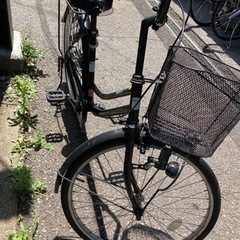 現役自転車 黒の画像
