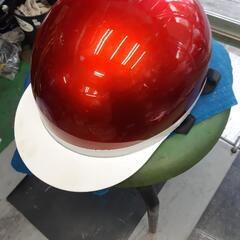 レトロやんちゃ系　ワインレッド　タイプ半ヘルメット中古品質