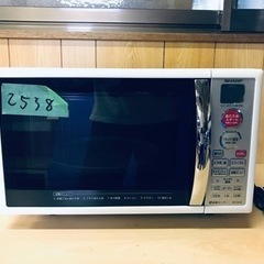 ✨2016年製✨2538番 SHARP✨電子レンジ✨RE-180KS-W‼️