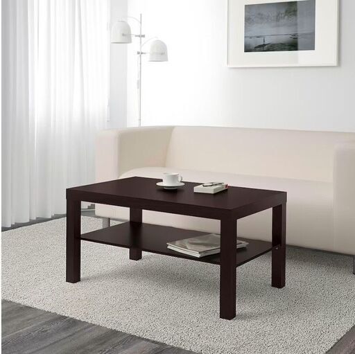 IKEA ローテーブル　ブラックブラウン
