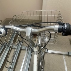 【お引き渡し確定】自転車26インチ＊白＊6段階ギアの画像