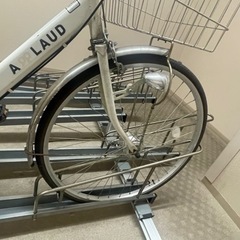 【お引き渡し確定】自転車26インチ＊白＊6段階ギアの画像