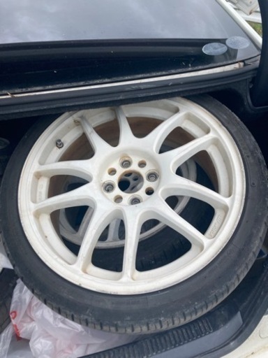 ワーク　白ホイール　17インチ