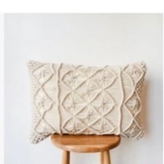 マクラメ　クッション　2セット