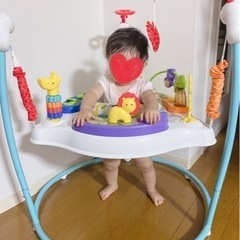 子供のおもちゃ。ジャンパルー。ぴょんぴょん。